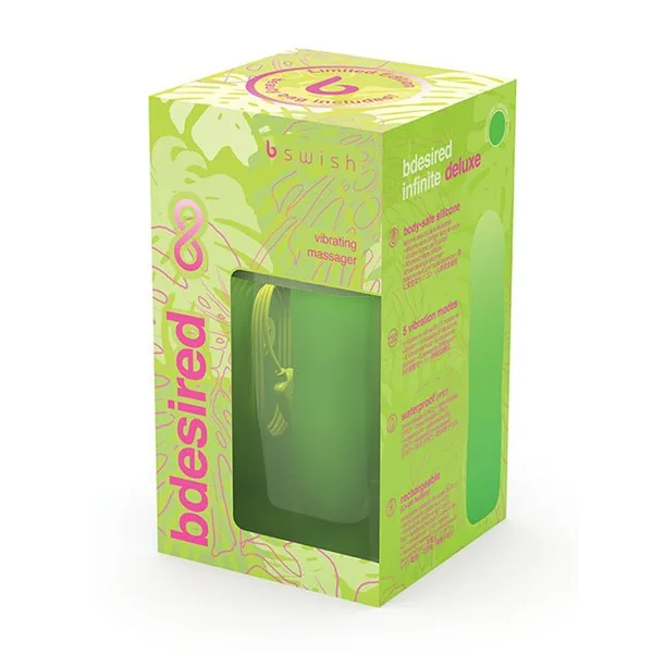 Bdesired Infinite Deluxe LE Paradise Vibrator - Green