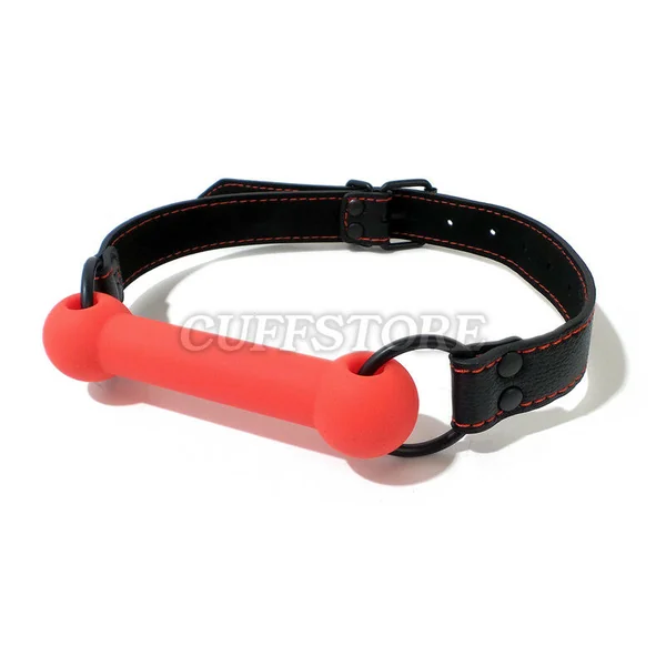 BDSM Bondage Silicone Red Open Mouth