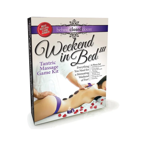 Behind Closed Doors Weekend In Bed III: Tantric Massage Game Kit
