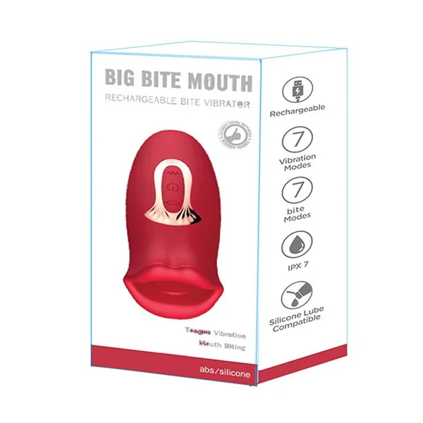 Big Bite Mouth Vibration & Biting - Red
