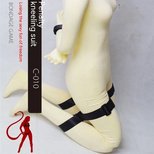 Binding Punishment Kneeling Suit Handcuffs Toys