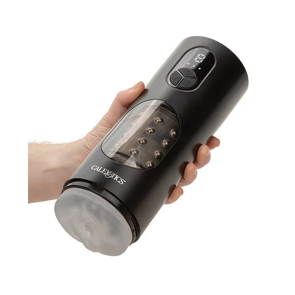 Bionic Beaded Power Stroker - Black