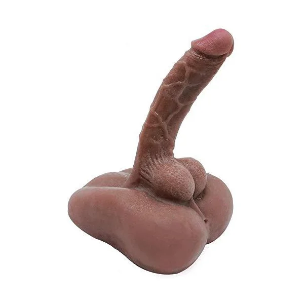 Black 7 Inch Dildo And Ass