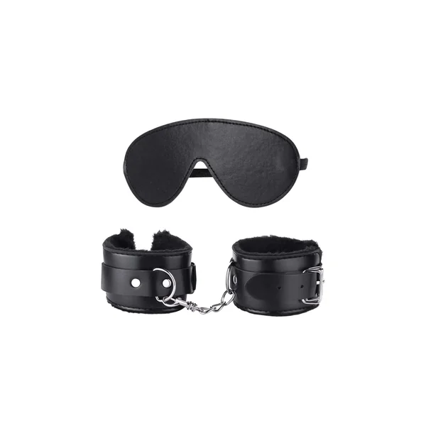 Black mask & handcuff