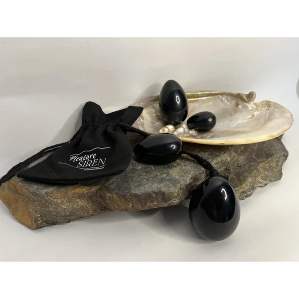 Black Obsidian Yoni Egg