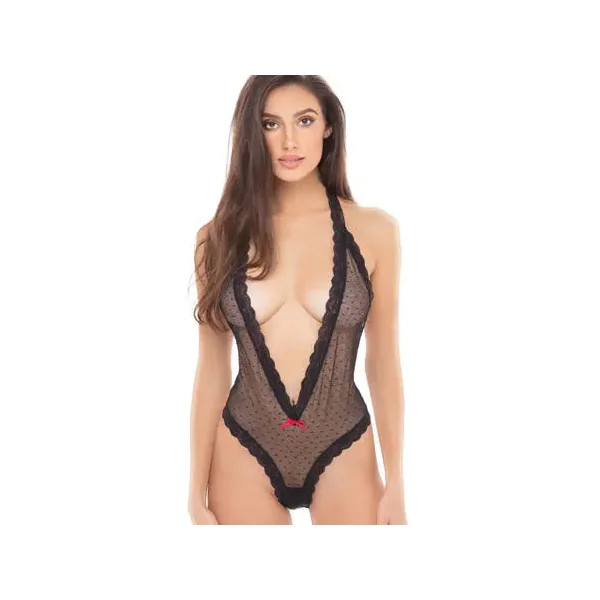 Black Say My Name Plunge Teddy