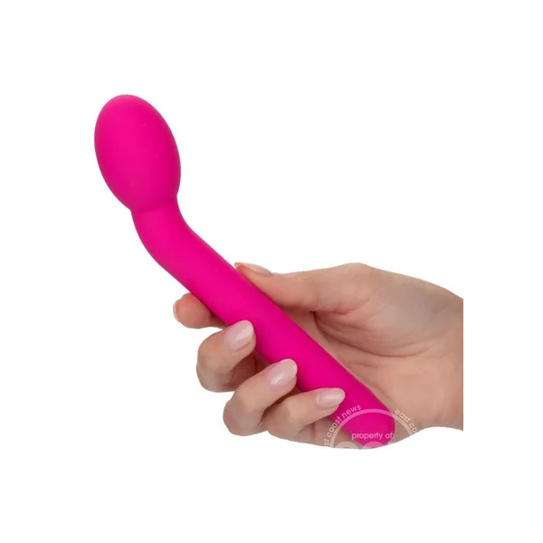 Bliss Liquid Silicone Rechargeable Tulip Vibrator - Pink