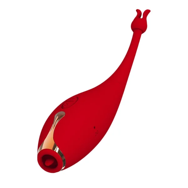 BlissMaster™ G-Spot & Clitoral Vibrator – 10×2 Modes | Dual Stimulation Tongue Licking Toy | USB Charging