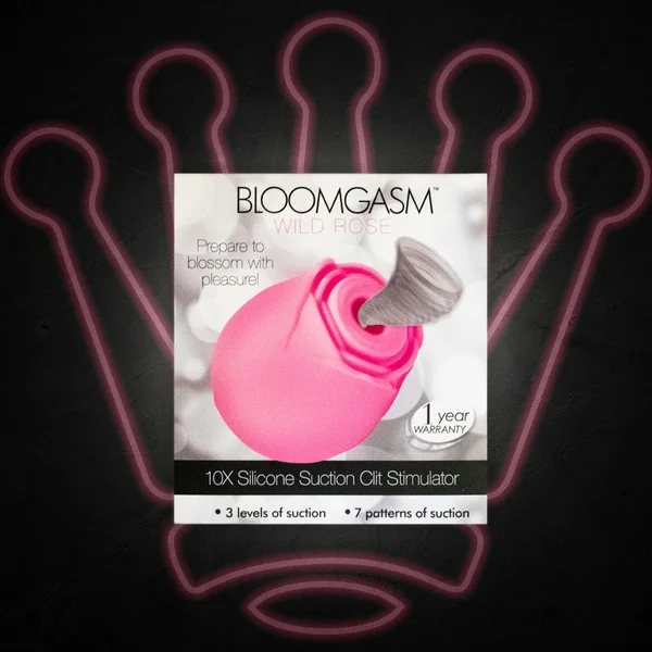 BLOOMGASM 10X SILICONE SUCTION CLIT STIMULATOR – PINK