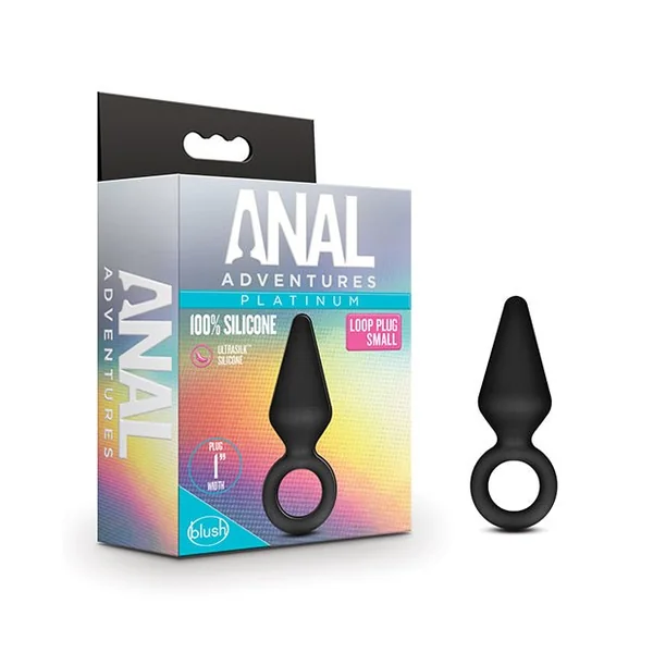 Blush Anal Adventures Platinum Silicone Loop Plug