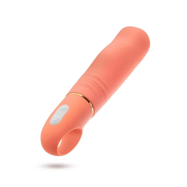 Blush Aria Smokin AF Rumbly Silicone Vibrator With Loop Handle