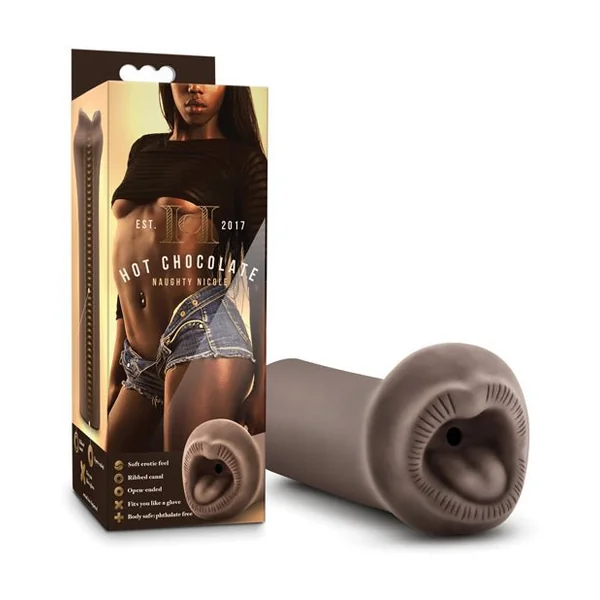 Blush Hot Chocolate Naughty Nicole Stroker - Chocolate