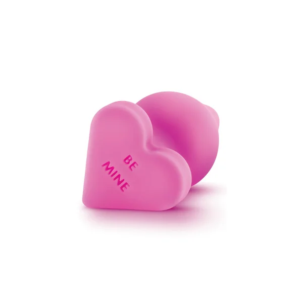 Blush Play with Me Naughty Candy Heart Silicone Butt Plug