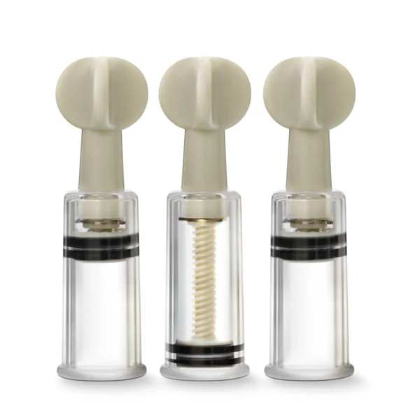 Blush Temptasia Clit And Nipple Set of 3 Screw Style Twist Suckers