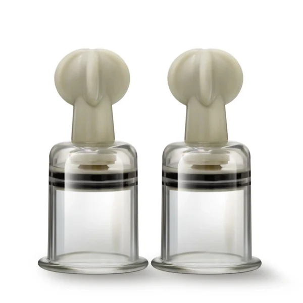 Blush Temptasia Large Clit And Nipple Set of 2 Screw Style Twist Suckers