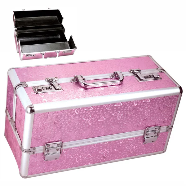 BMS Factory – Large Lockable Vibrator Case – Pink