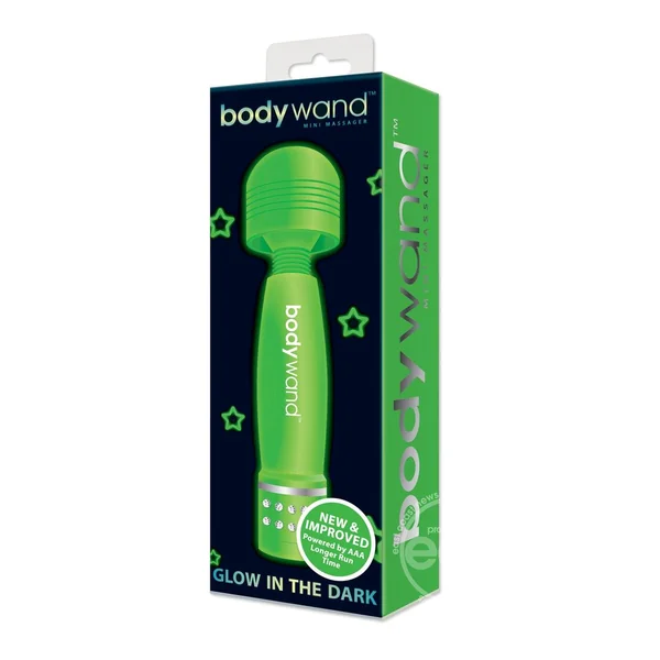 Bodywand Mini Wand Massager - Glow in the dark