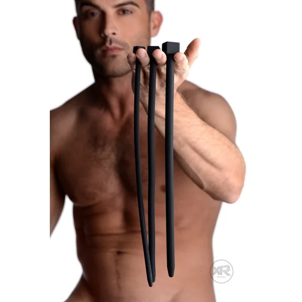 Bolted Deluxe Silicone Urethral Sounds