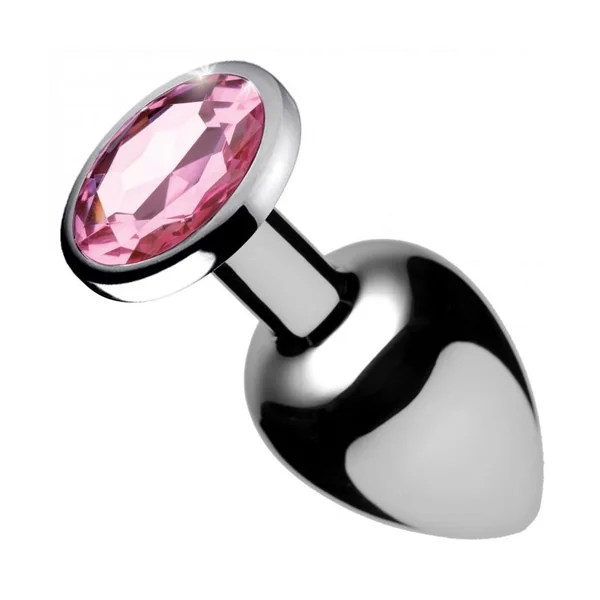 Booty Sparks Pink Gem Anal Plug - 3 Sizes