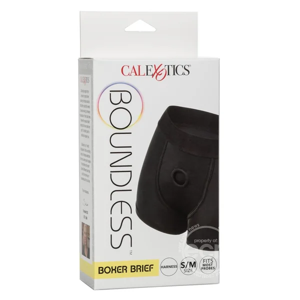 Boundless Boxer Brief Harness - S/M - Black