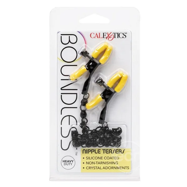 Boundless Nipple Teasers - Black/Yellow
