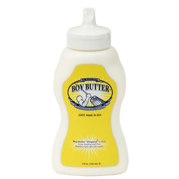 Boy Butter Churn Style - 9 Oz Squeeze Bottle