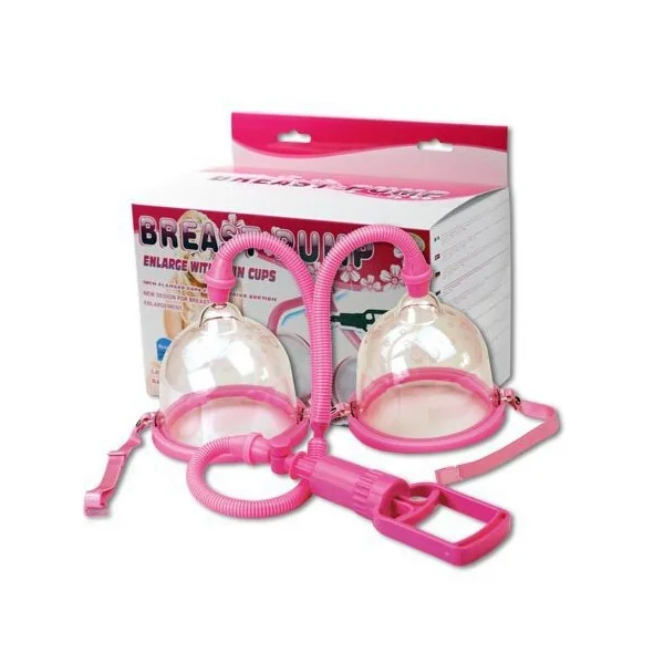 Breast Trigger Double Enlargement Pump(Toy foy woman)