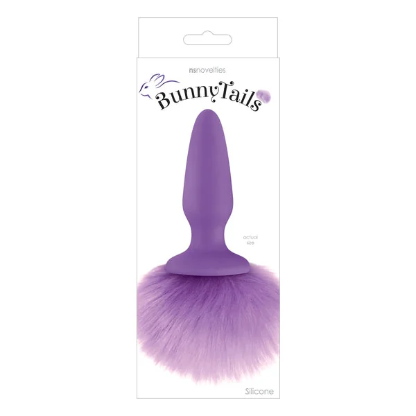 BUNNY TAILS ANAL PLUG PURPLE
