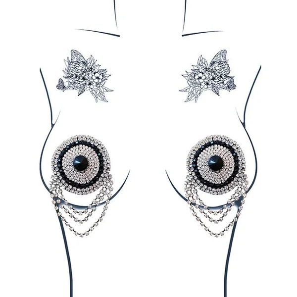 Burlesque La Vie Boheme Jewel Reusable Silicone Nipztix - Crystal O/s