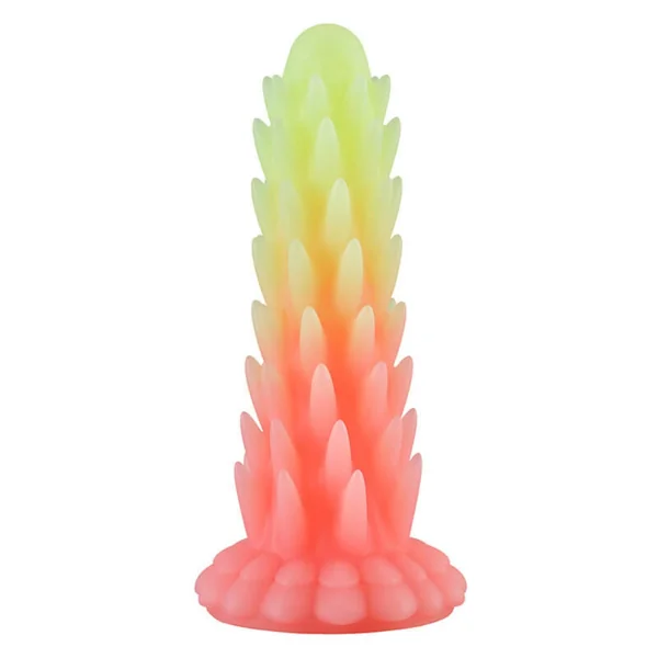 Burr - Spiked Dildo - Glow In The Dark Dildo - Silicone Dildo