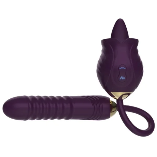 Buzzy Tongue Thrusting Rose