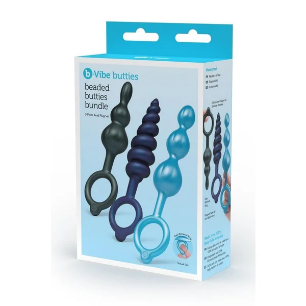 B-Vibe Butties Silicone Bundle