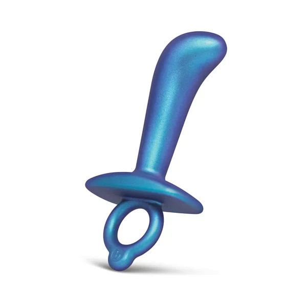 b-Vibe Butties Thumb Curved Prostate Plug With Ergonomic Finger Ring