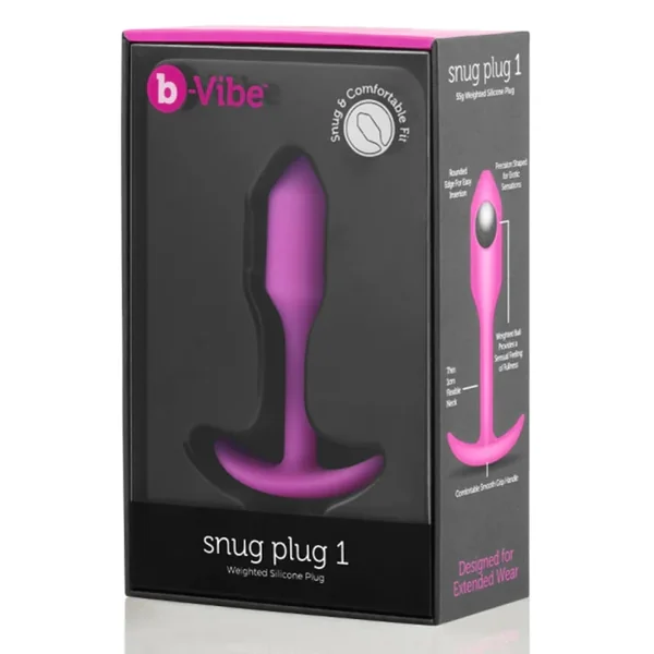 b-Vibe Snug Plug 1 Fuchia