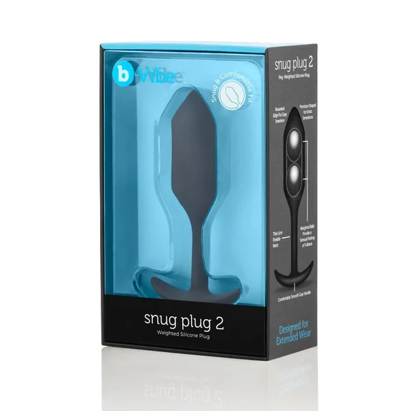 B-Vibe Snug Plug 2 - Black