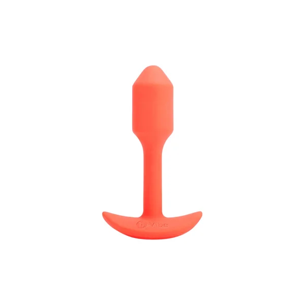 b-Vibe Vibrating Snug Plug 1 Weighted Butt Plug
