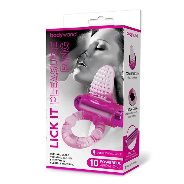 BW RECHARGEABLE LICK IT PLEASURE RING