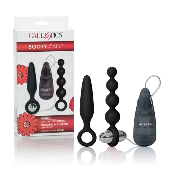 Calexotics Booty Call Vibro Kit Anal Kit Black