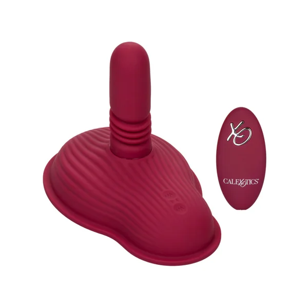 CalExotics Dual Rider Thrust And Grind Remote Control Rechargeable Silicone Thrusting And Vibrating Grinding Pad