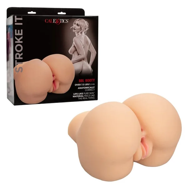 Calexotics Stroke It BBL Booty – Ivory – Sex Doll