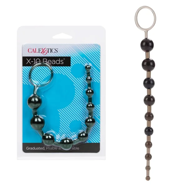 Calexotics X-10 Silicone Anal Beads