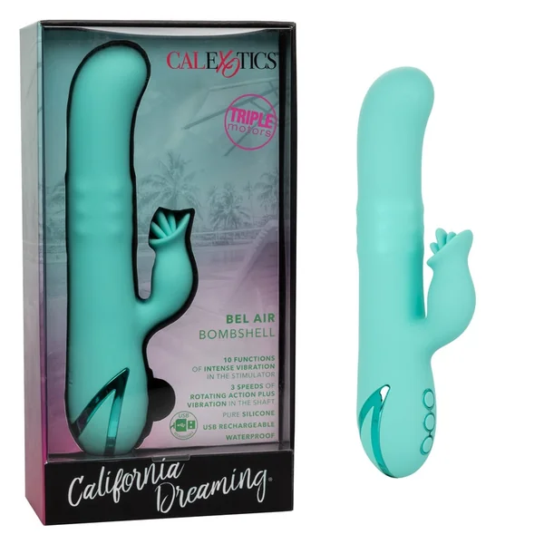 California Dreaming Bel Air Bombshell Rabbit Vibrator