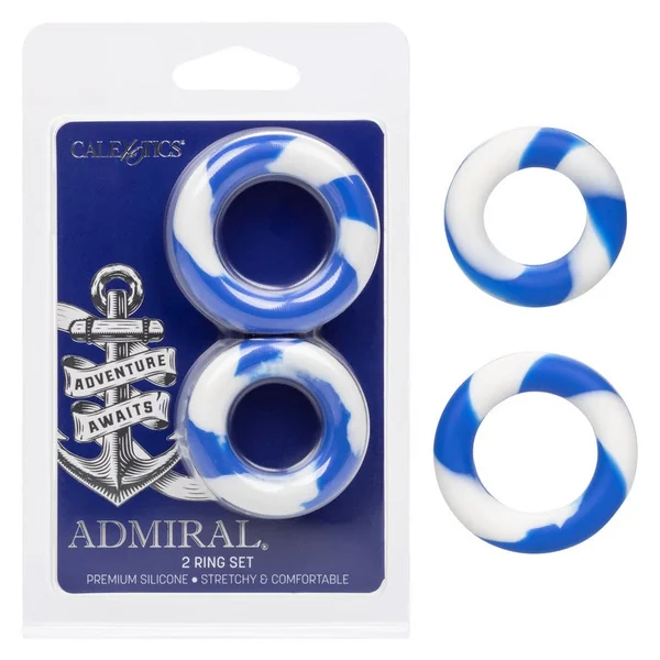 California Exotics – Admiral 2 Ring Set – Cock Ring Set