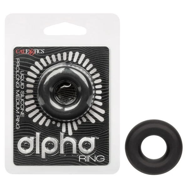California Exotics Alpha Liquid Silicone Prolong Ring Medium