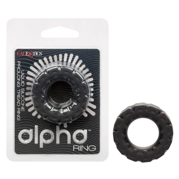California Exotics Alpha Liquid Silicone Prolong Ring Tread