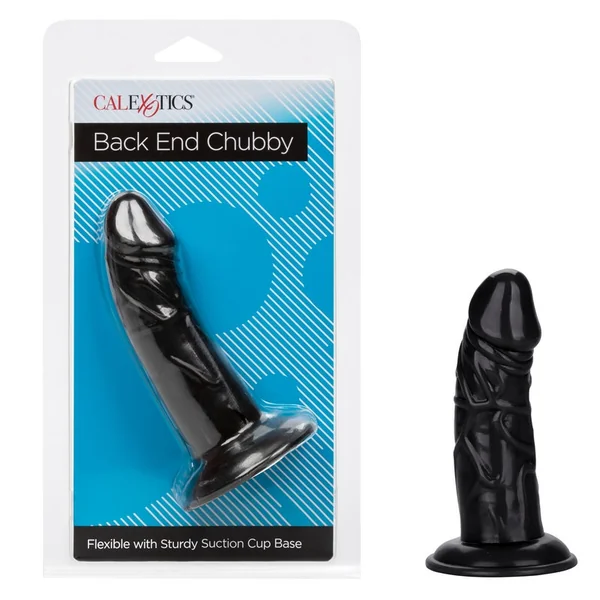 California Exotics Back End Chubby Dildo Black