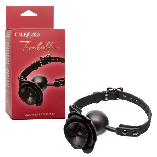 California Exotics Forbidden Rose Removable Gag