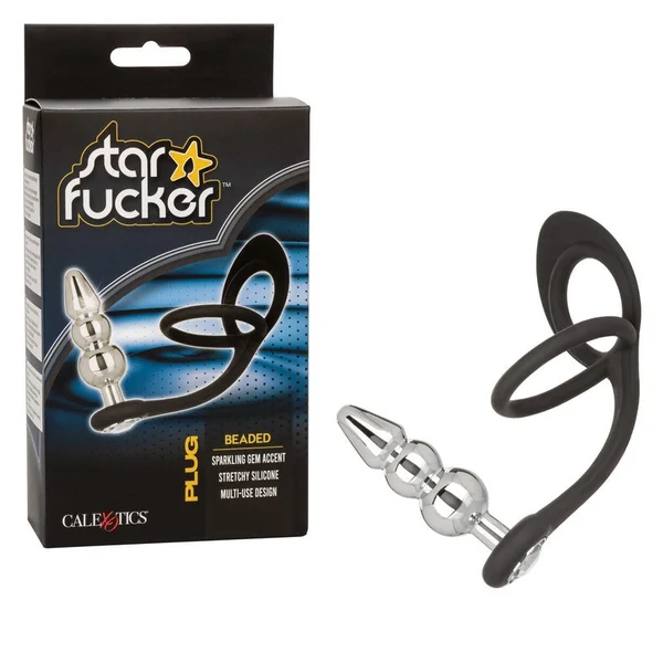 California Exotics Star Fucker Beaded Plug