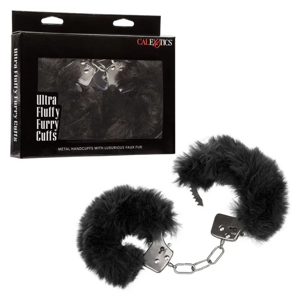 California Exotics – Ultra Fluffy Furry Handcuffs – Black