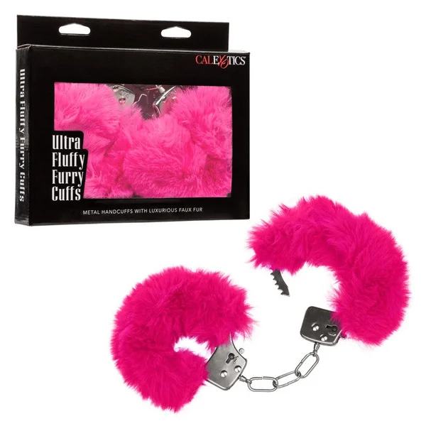 California Exotics – Ultra Fluffy Furry Handcuffs – Pink